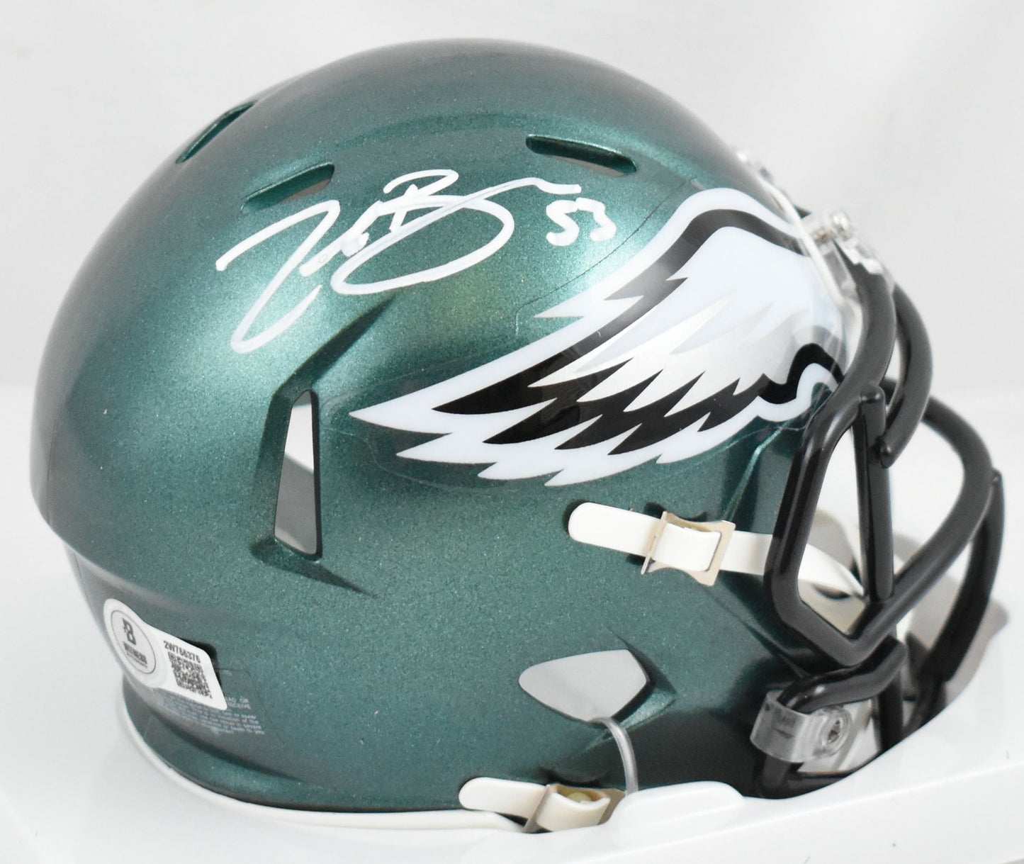 Zack Baun Signed Philadelphia Eagles Speed Mini Helmet