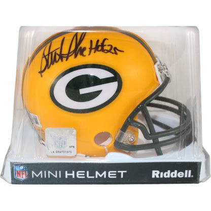 Sterling Sharpe Signed Green Bay Packers VSR4 Mini Helmet (HOF)