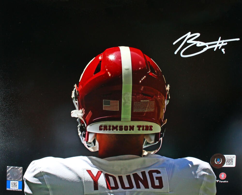 Bryce Young Autographed Alabama Crimson Tide 8x10 Photo
