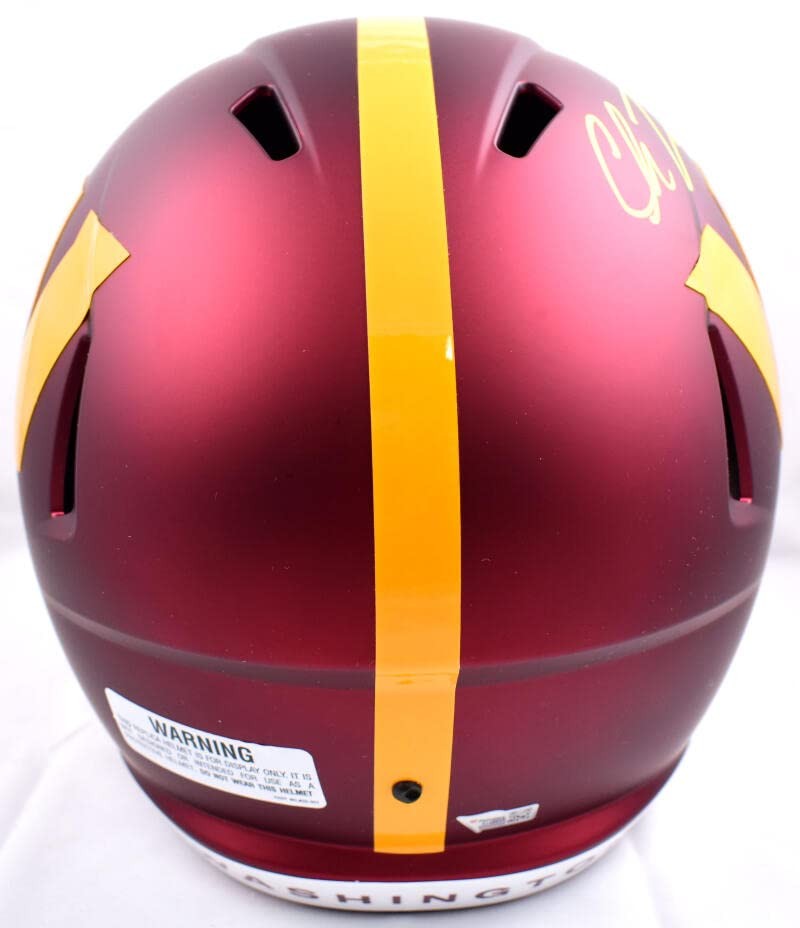 Chase Young Autographed Washington Commanders Full Size Speed Helmet