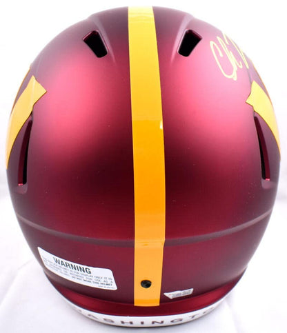 Chase Young Autographed Washington Commanders Full Size Speed Helmet