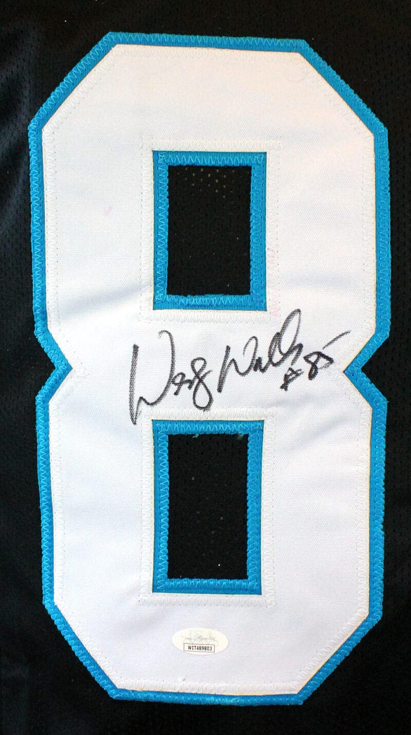 Wesley Walls Autographed Black Custom Jersey
