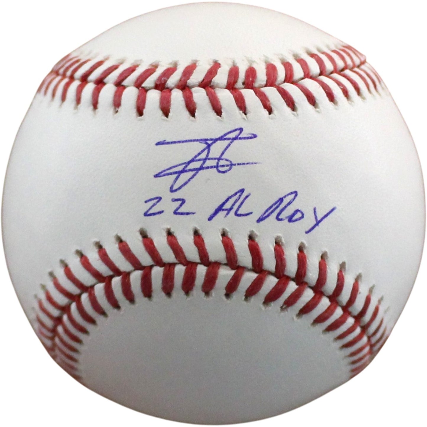 Julio Rodriguez Autographed Seattle Mariners Baseball with "22 AL ROY" Inscription