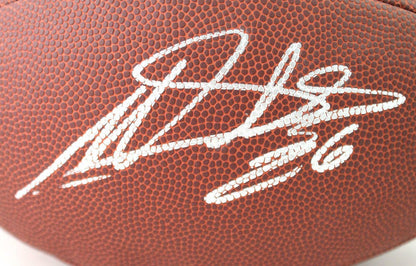 Miles Sanders Signed Wilson Super Grip Football