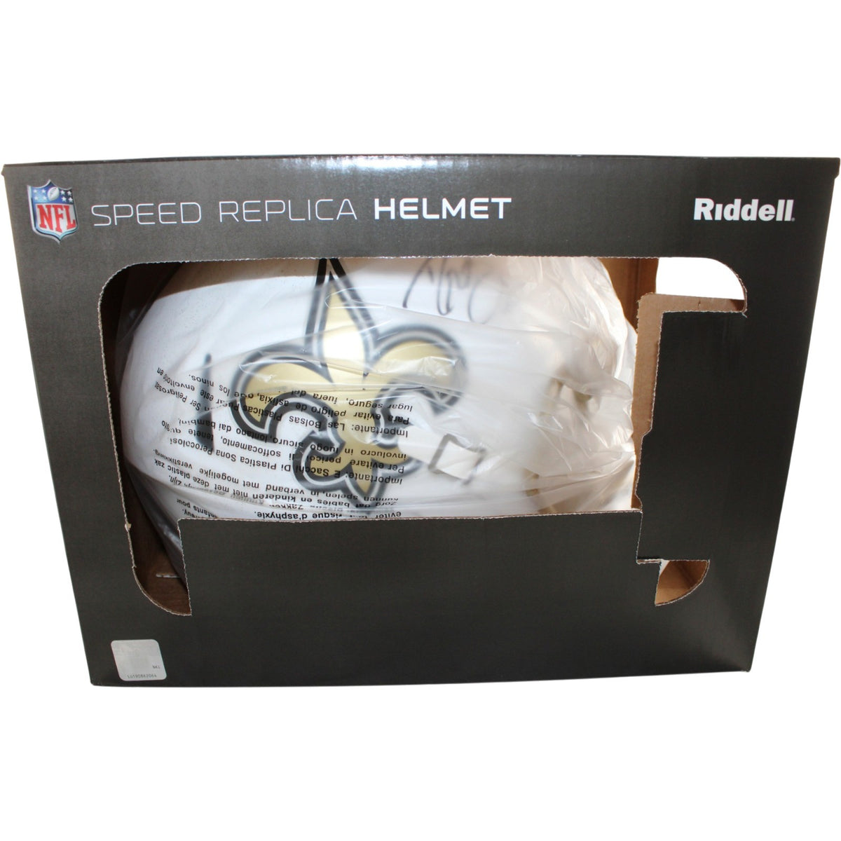 Drew Brees Autographed New Orleans Saints 2025 Alternate Full Size Helmet