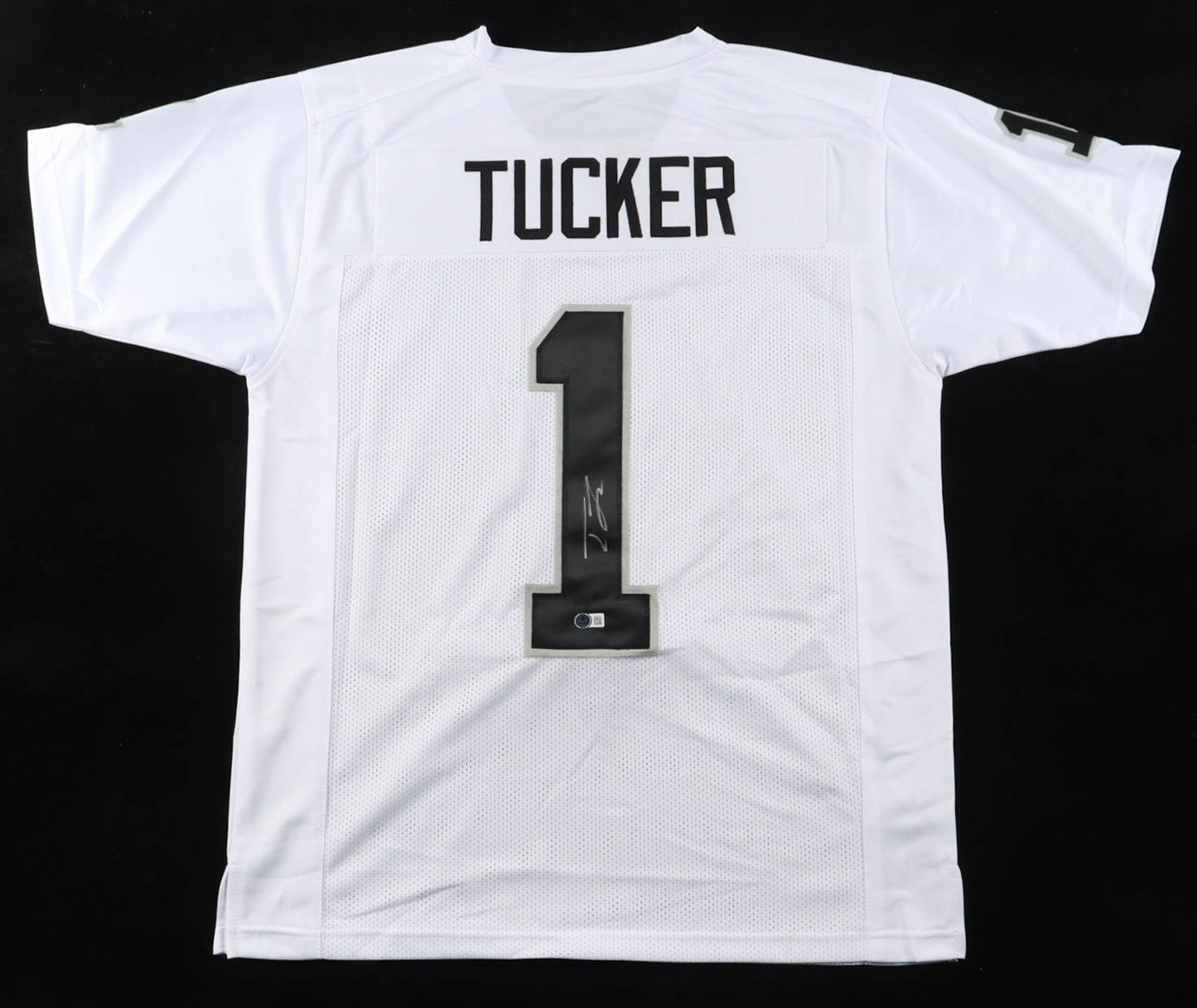 Tre Tucker Autographed Las Vegas Raiders White Custom Jersey