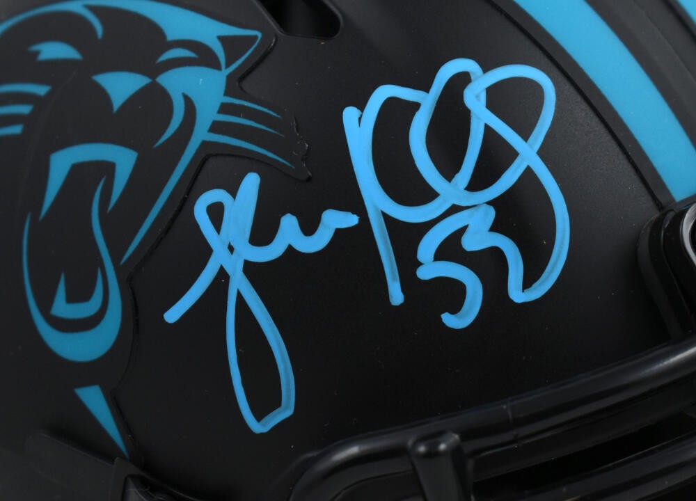 Luke Kuechly Signed Carolina Panthers Eclipse Speed Mini Helmet