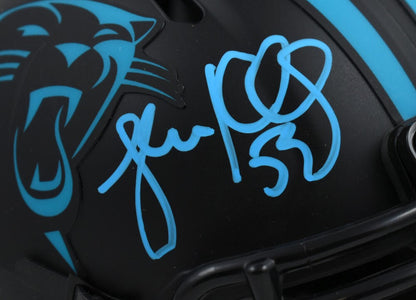 Luke Kuechly Signed Carolina Panthers Eclipse Speed Mini Helmet