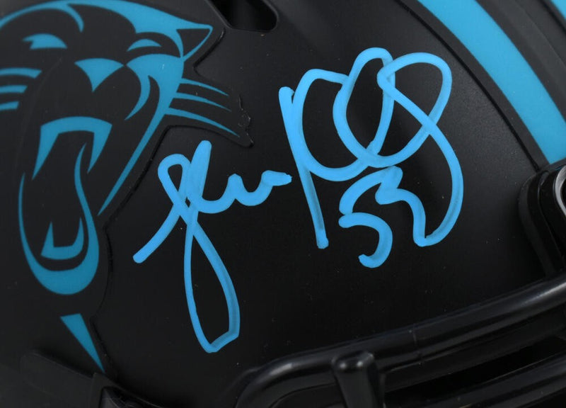 Luke Kuechly Signed Carolina Panthers Eclipse Speed Mini Helmet
