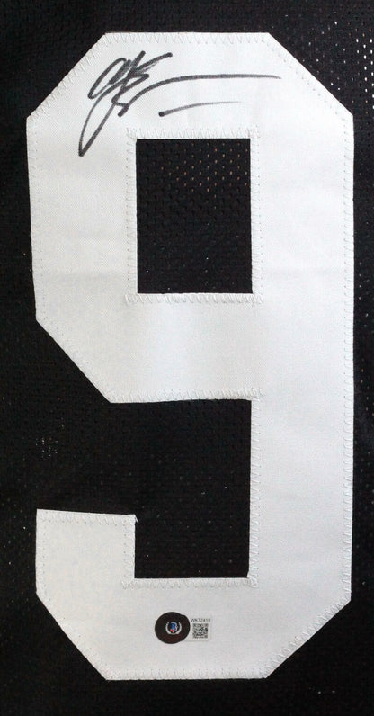 AJ Epenesa Autographed Iowa Hawkeyes Custom Black Jersey