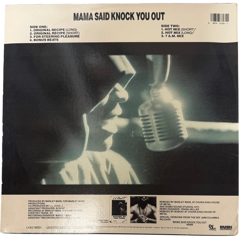 LL Cool J Autographed 1991 Mama Said Knock You Out 12" Vinyl Record