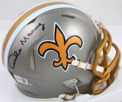 Archie Manning Signed New Orleans Saints Flash Speed Mini Helmet
