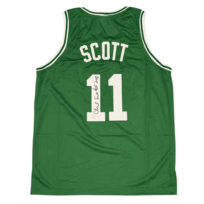 Charlie Scott Signed Boston Celtics Custom Jersey HOF 2018 BAS COA
