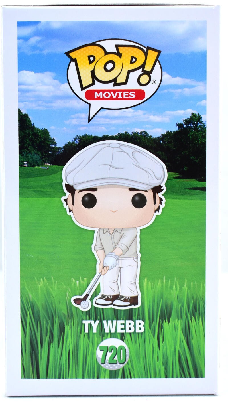 Chevy Chase Signed Ty Webb Caddyshack Funko Pop Figurine #720