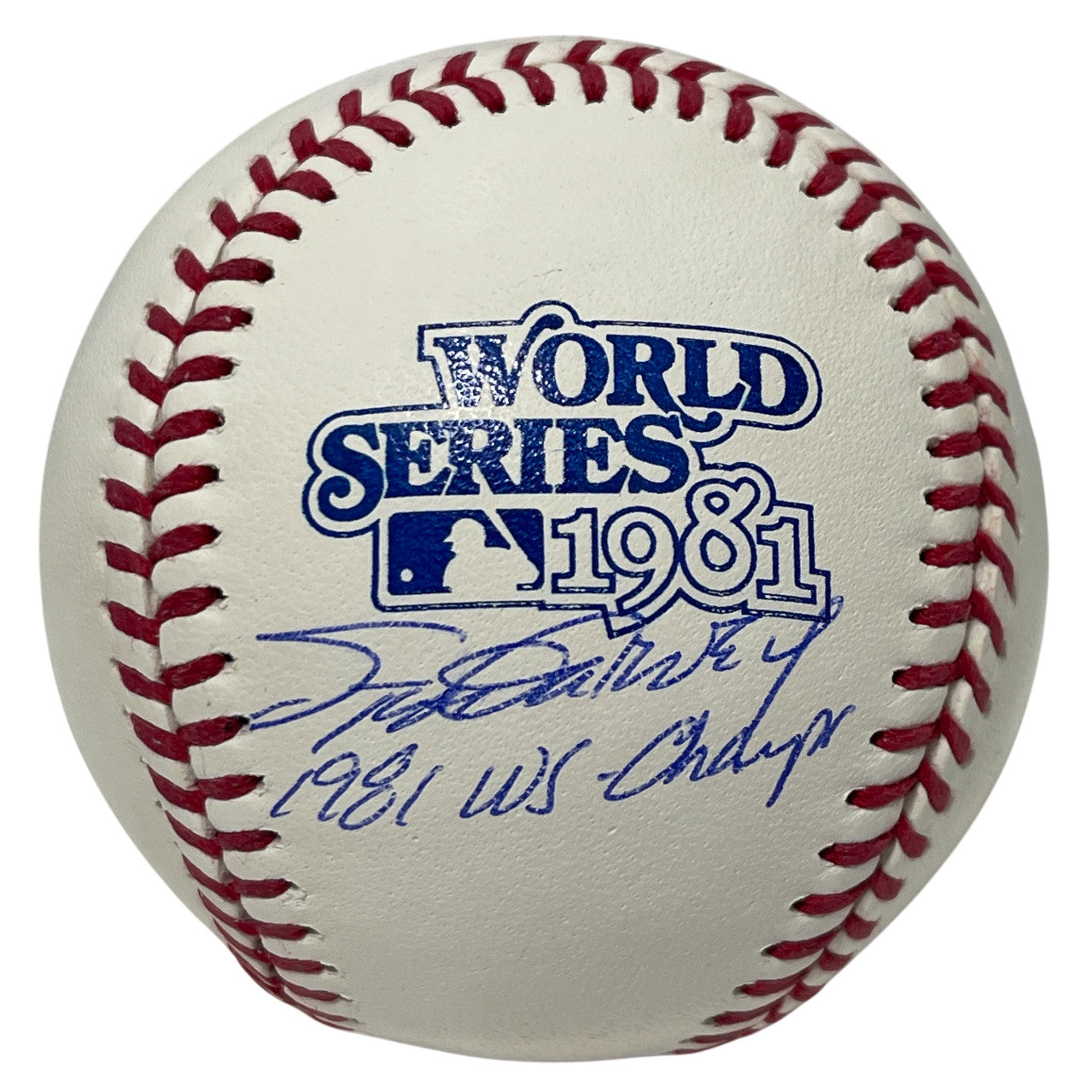 Steve Garvey Signed 1981 World Series Baseball (WS Champs) Beckett COA