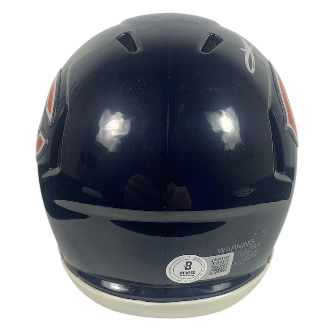 Lance Briggs Signed Chicago Bears Speed Mini Helmet (Beckett COA)