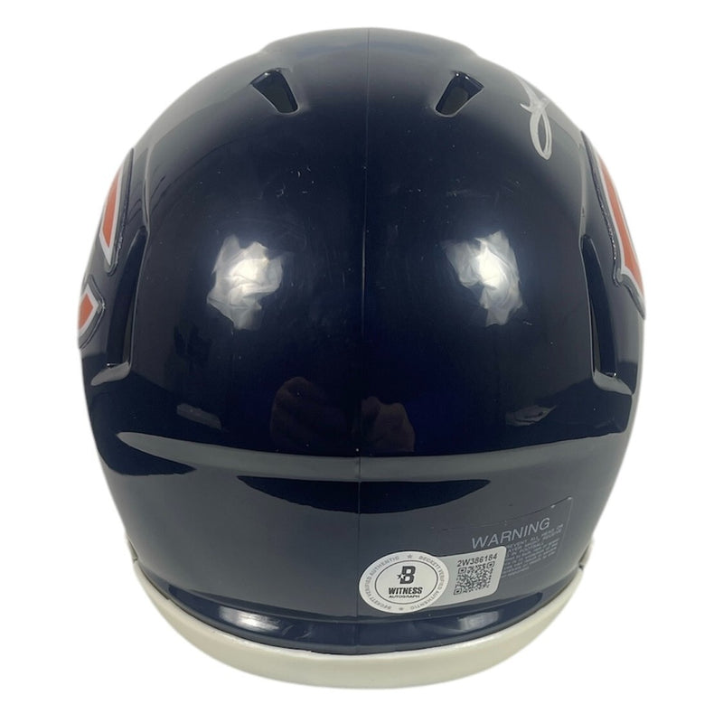Lance Briggs Signed Chicago Bears Speed Mini Helmet (Beckett COA)