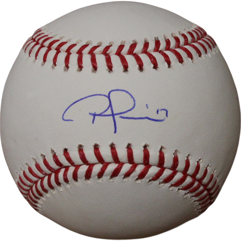Rhys Hoskins Autographed Milwaukee Brewers Official Major League Baseball