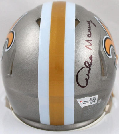 Archie Manning Signed New Orleans Saints Flash Speed Mini Helmet