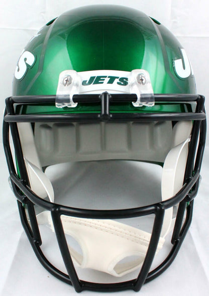Elijah Moore Signed New York Jets Full Size Speed Replica Helmet