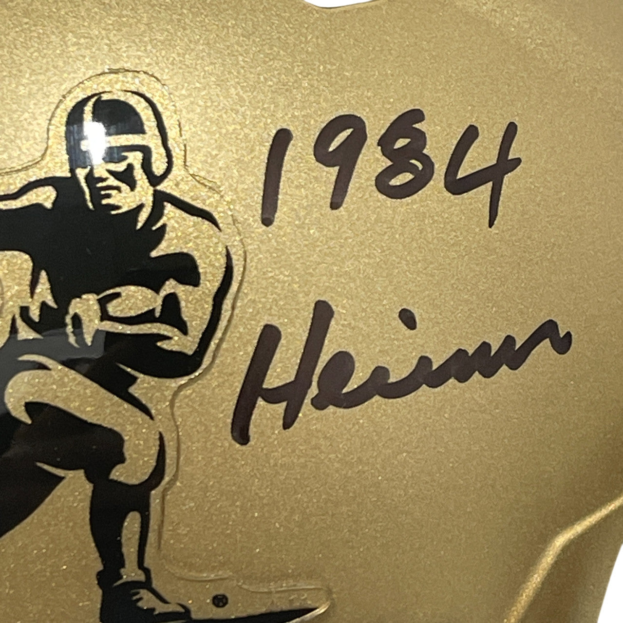 Doug Flutie Signed 1984 Heisman Mini Helmet (Beckett Witnessed)