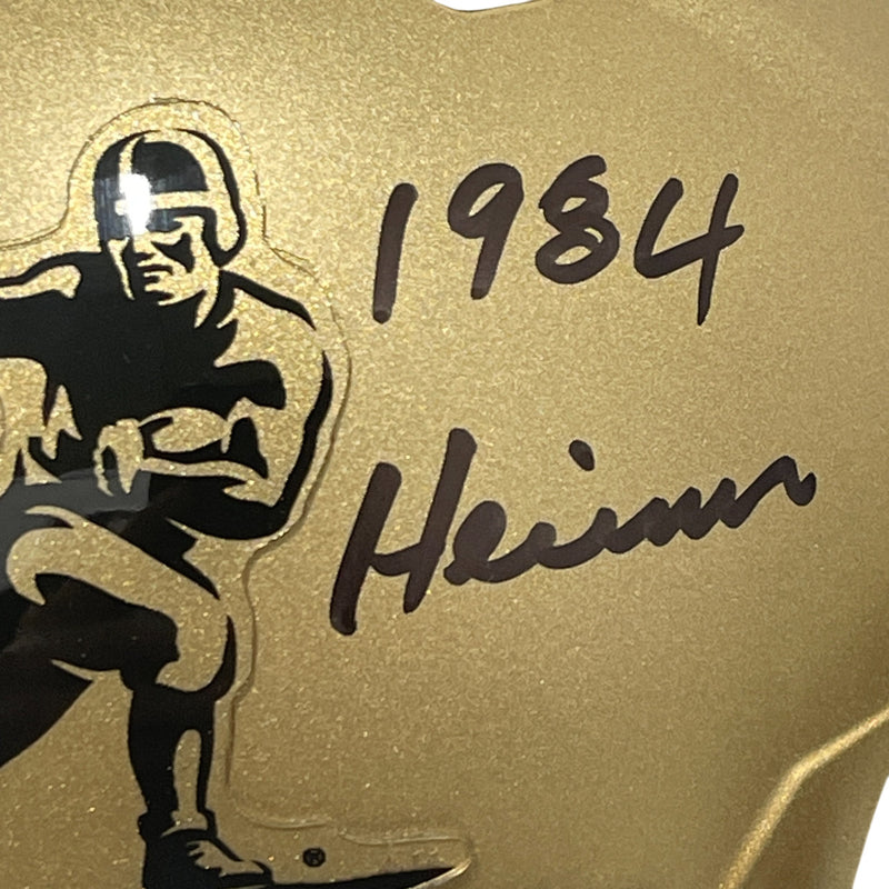 Doug Flutie Signed 1984 Heisman Mini Helmet (Beckett Witnessed)