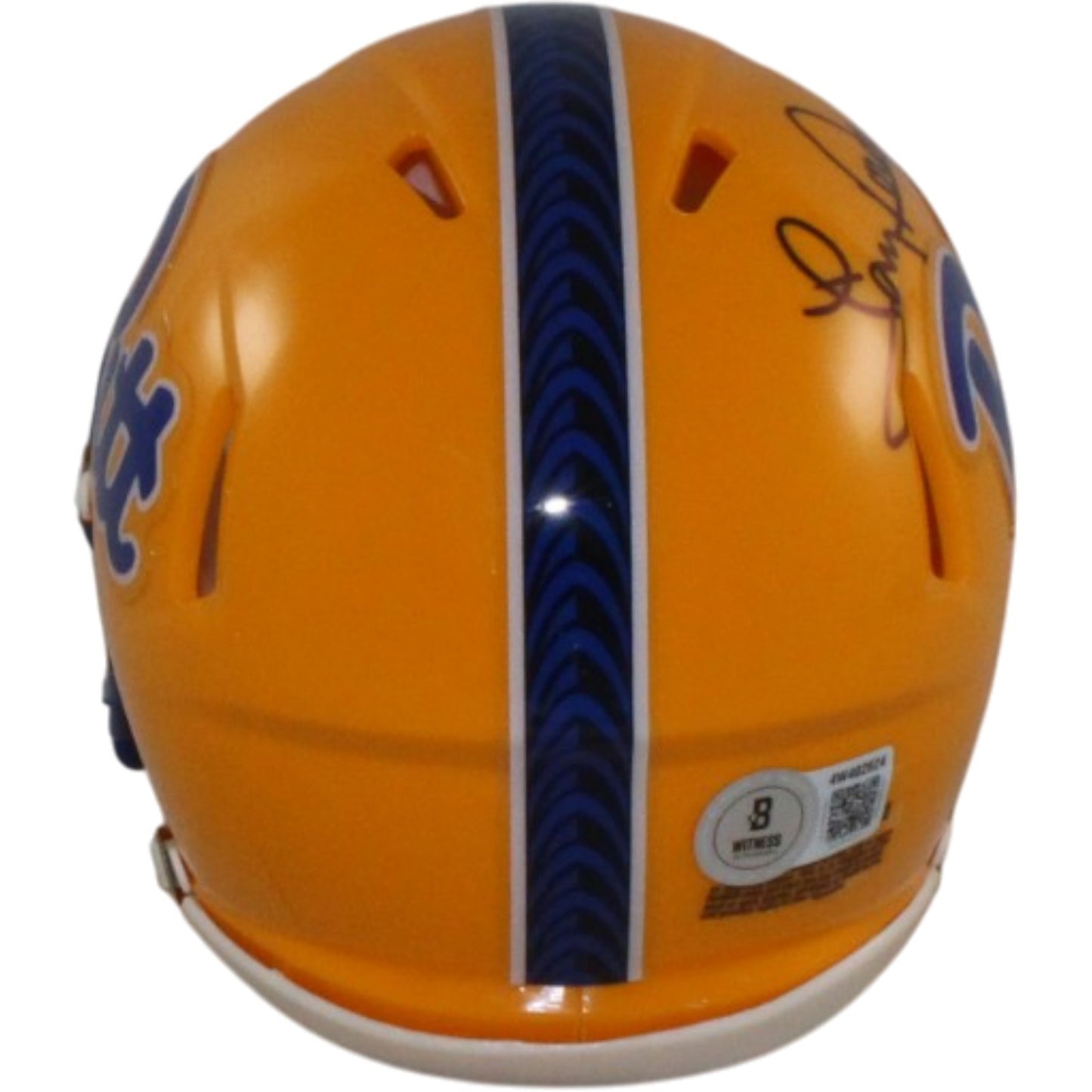 Tony Dorsett Autographed Pittsburgh Panthers Gold Mini Helmet