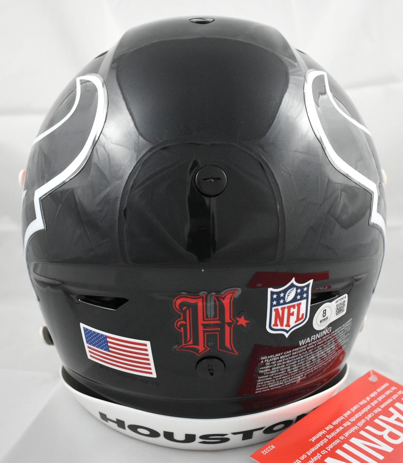 David Montgomery Autographed Houston Texans Full Size Speedflex Helmet