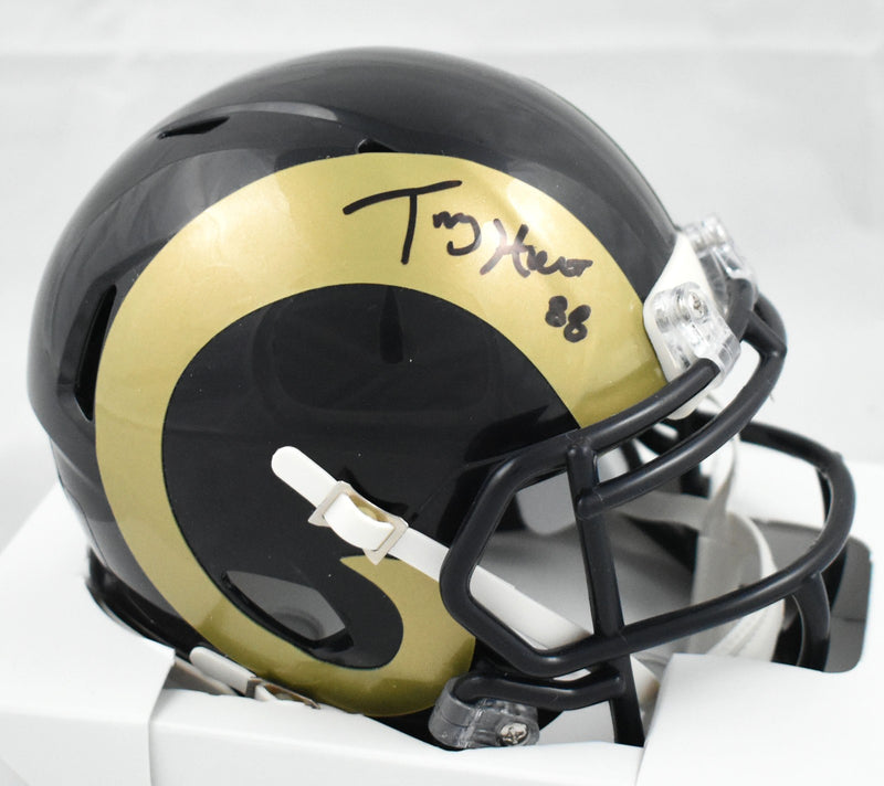 Torry Holt Signed St. Louis Rams Speed Mini Helmet