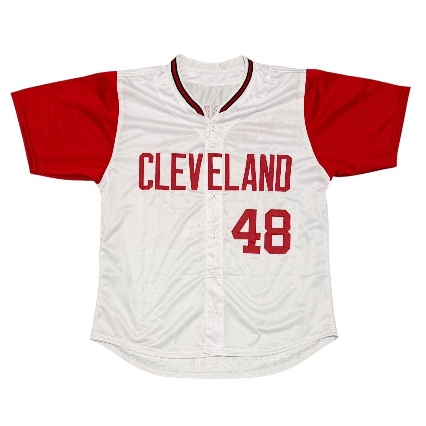 Sam McDowell Signed Cleveland Indians Custom Jersey (Beckett COA)