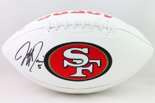 Jeff Garcia Signed San Francisco 49ers Logo Football
