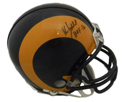 Kevin Greene Signed Los Angeles Rams Riddell Mini Helmet (JSA)