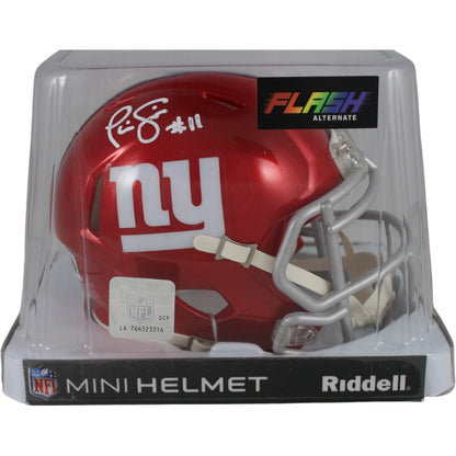Phil Simms New York Giants Flash Mini Helmet