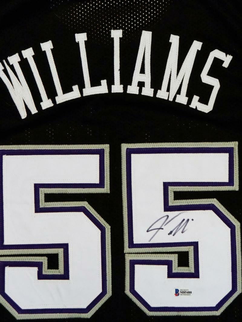 Jason Williams Signed Black Custom Basketball Jersey