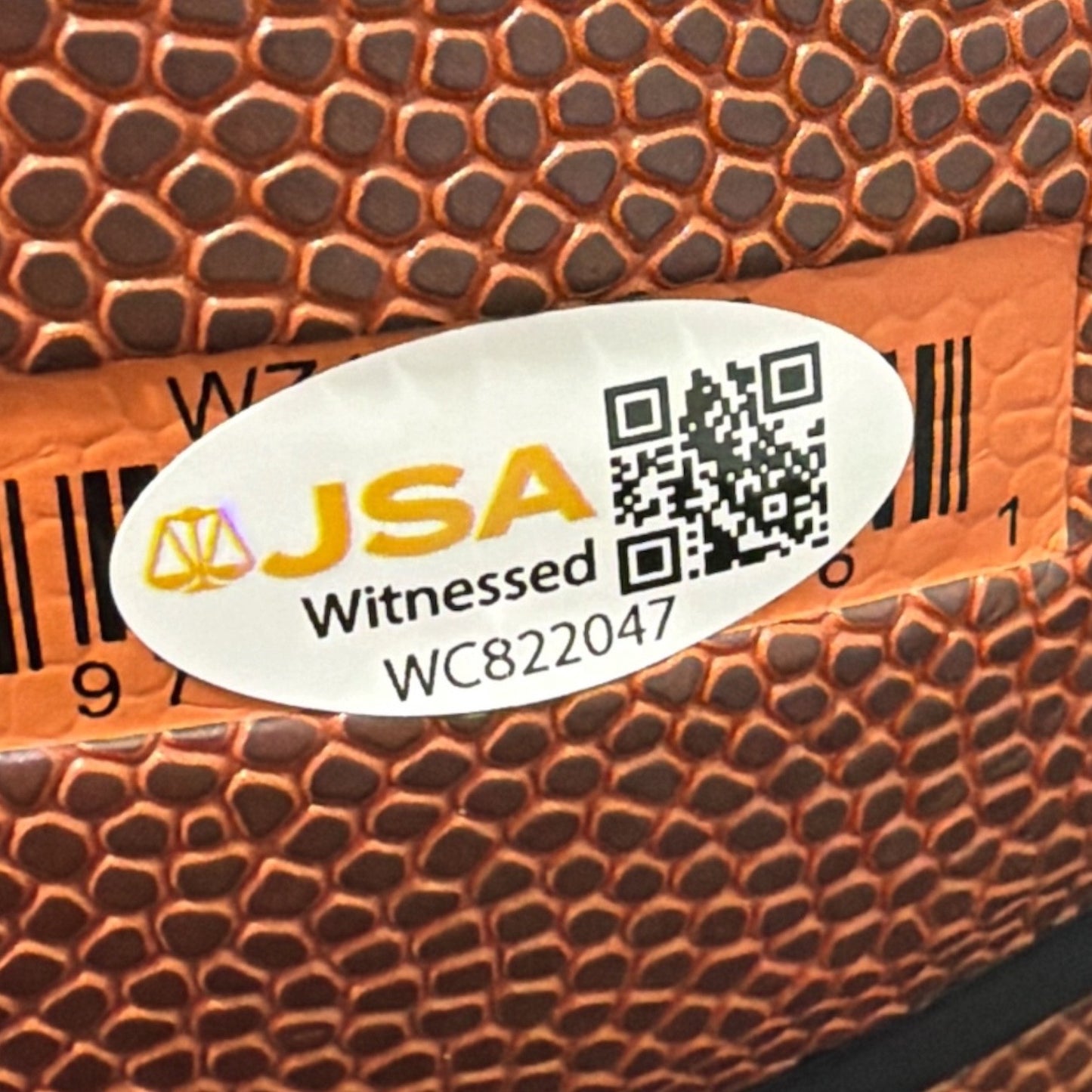 Earl Monroe Autographed New York Knicks Wilson Basketball