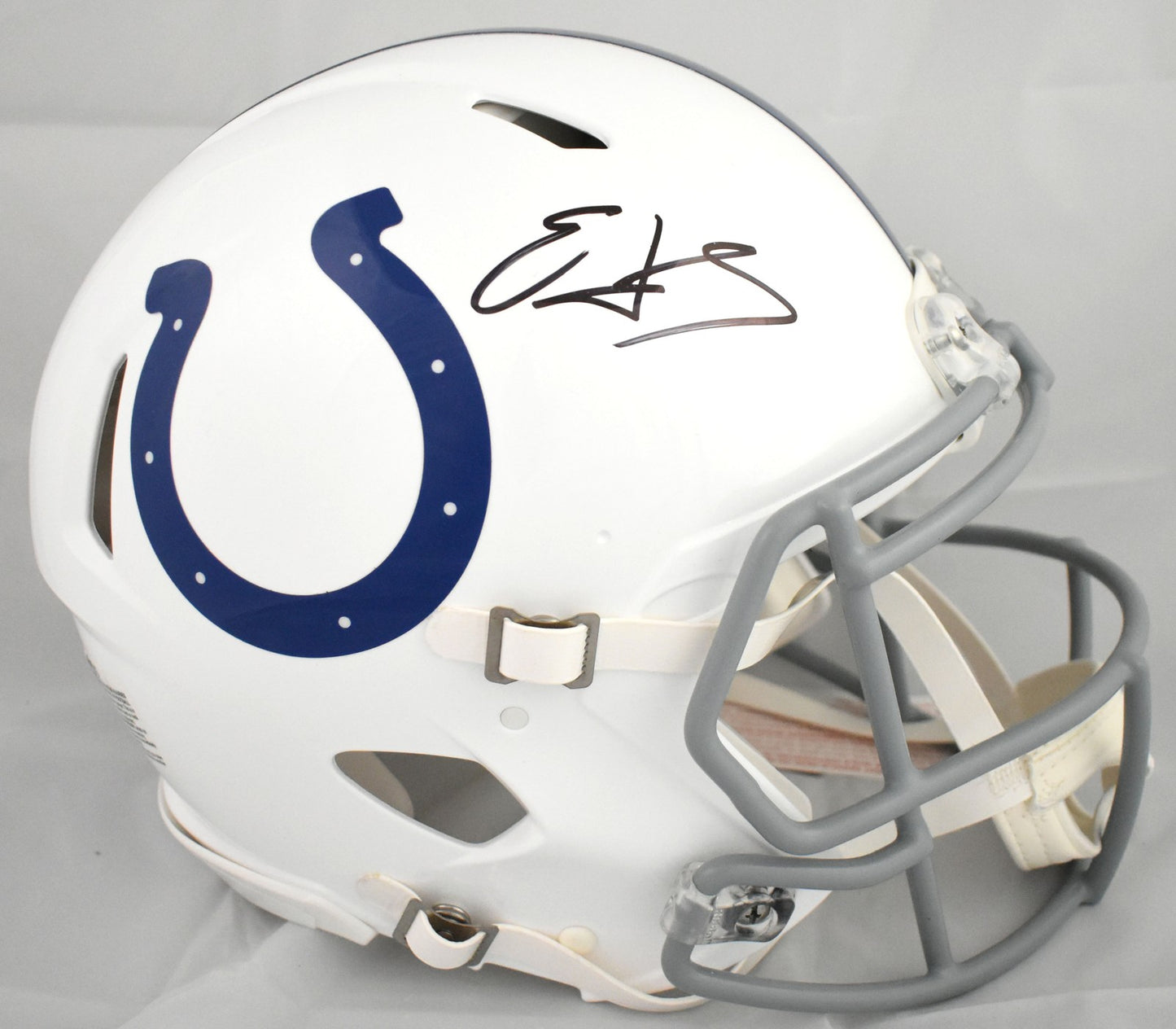Edgerrin James Signed Indianapolis Colts Full Size Speed Authentic Helmet