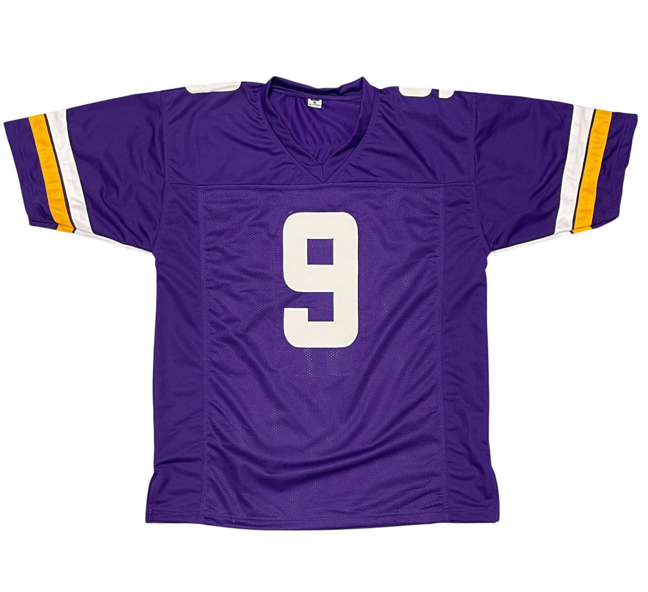 J.J. McCarthy Signed Minnesota Vikings Custom Football Jersey