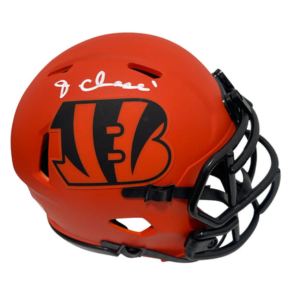 Ja'Marr Chase Signed Cincinnati Bengals Rave Mini Helmet