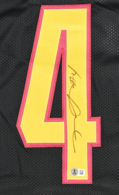 Frankie Luvu Autographed Washington Commanders Black Jersey