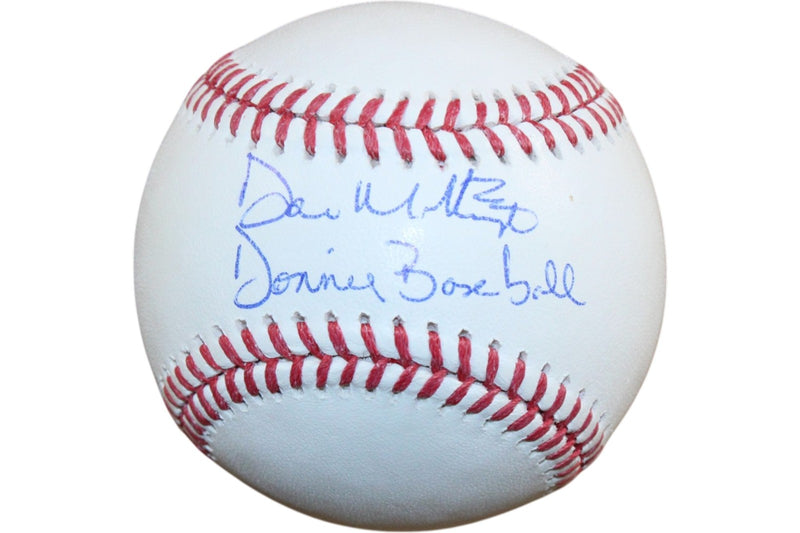 Don Mattingly Signed New York Yankees Baseball "Donnie Baseball" Inscription