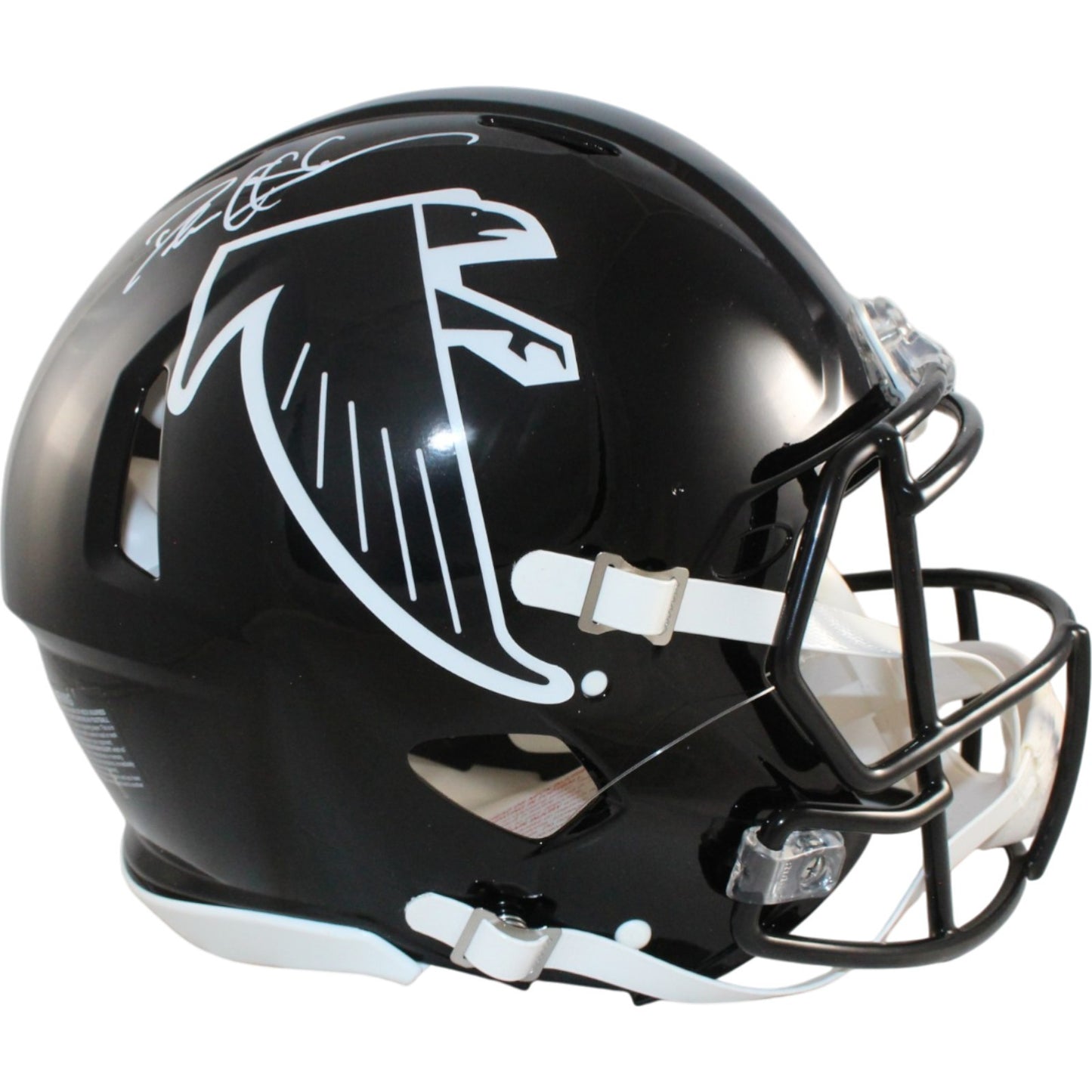 Deion Sanders Atlanta Falcons Autographed Full Size Authentic TB Helmet
