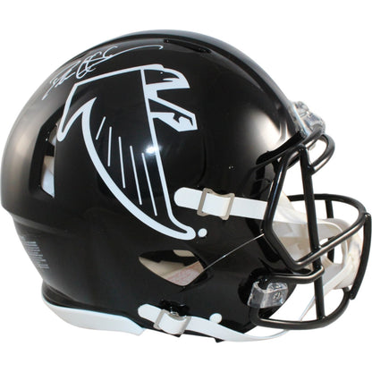 Deion Sanders Atlanta Falcons Autographed Full Size Authentic TB Helmet