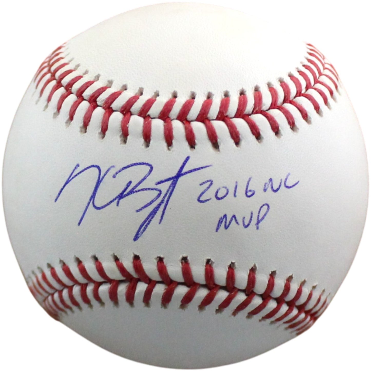 Kris Bryant Autographed Chicago Cubs Baseball "2016 NL MVP" Fanatics COA