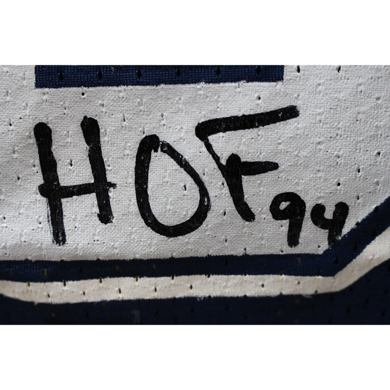 Tony Dorsett Signed Dallas Cowboys Russell Athletic Jersey (2 Insc) BAS