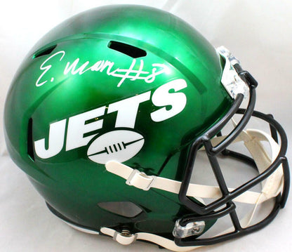 Elijah Moore Signed New York Jets Full Size Speed Helmet