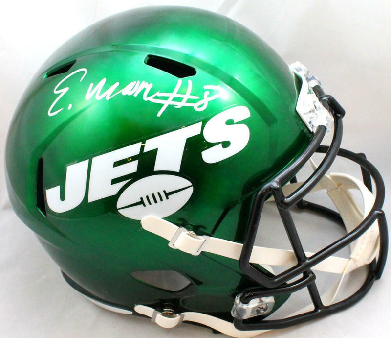 Elijah Moore Signed New York Jets Full Size Speed Helmet