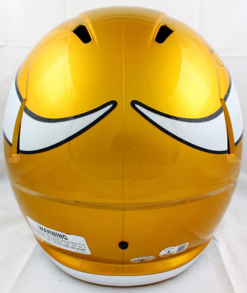 Dalvin Cook Signed Minnesota Vikings Full Size Flash Speed Helmet