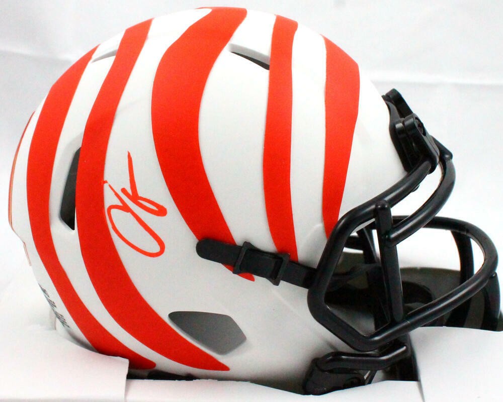Chad Johnson Signed Cincinnati Bengals Lunar Speed Mini Helmet
