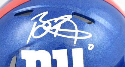 Brian Burns Autographed New York Giants Speed Mini Helmet