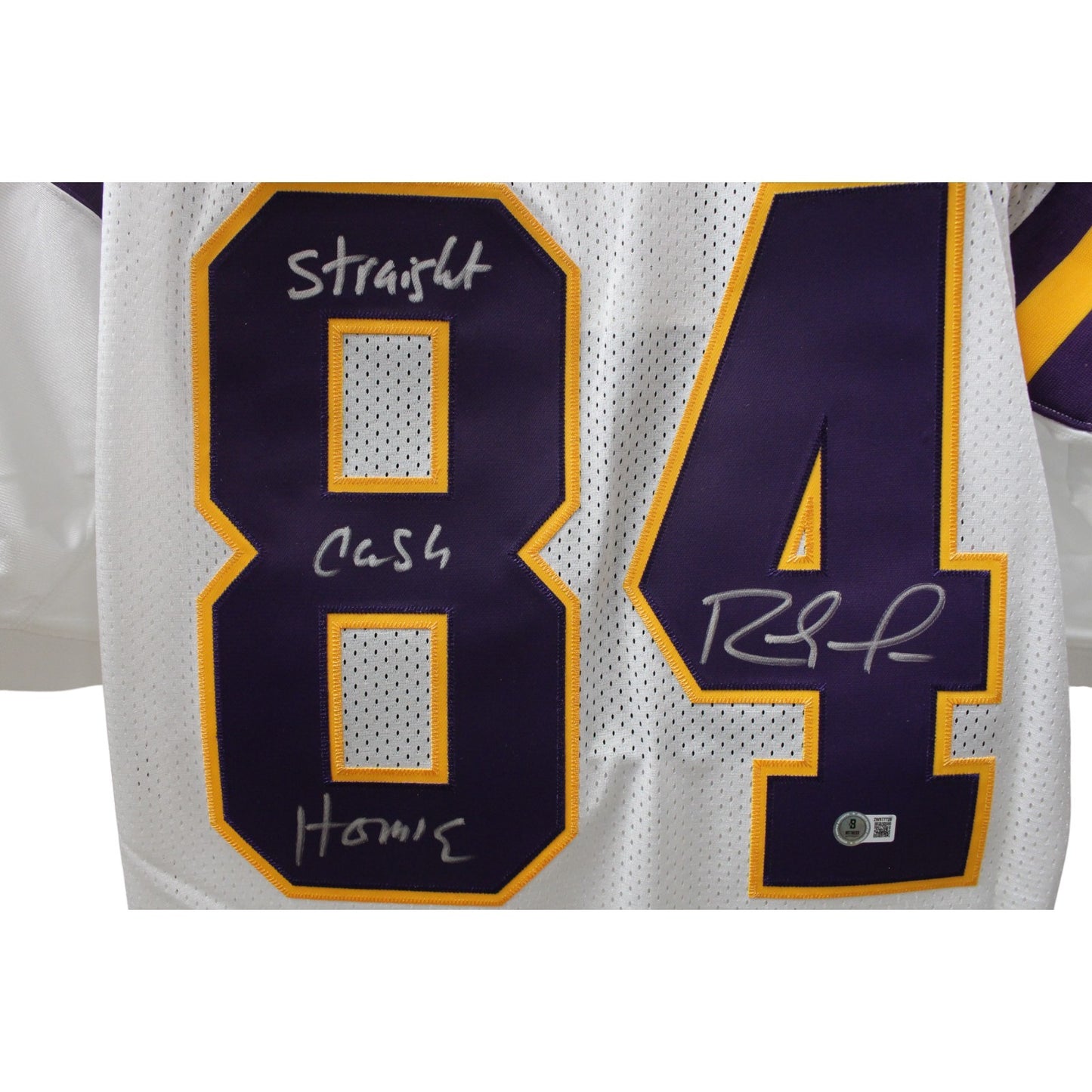 Randy Moss Signed Minnesota Vikings Mitchell & Ness Authentic Jersey